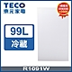 TECO東元 99公升 1級定頻單門電冰箱 R1091W product thumbnail 1