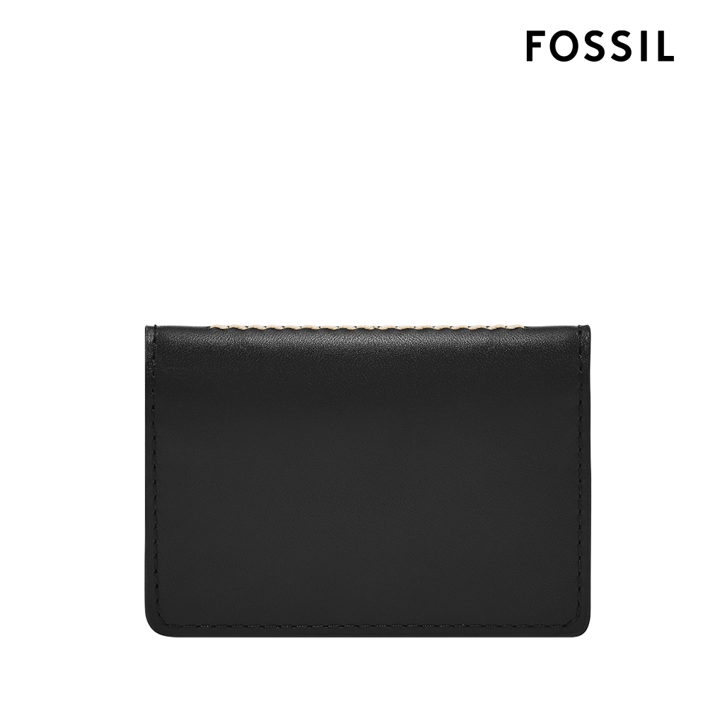 FOSSIL Westover 真皮輕巧短夾-黑色 ML4642001