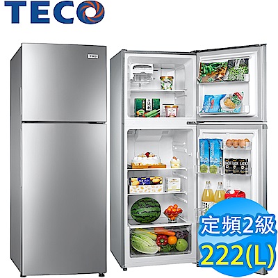 TECO東元 222L 2級定頻2門電冰箱 R2302N