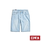 EDWIN 紅標 基本五袋牛仔短褲-男-漂淺藍 product thumbnail 1