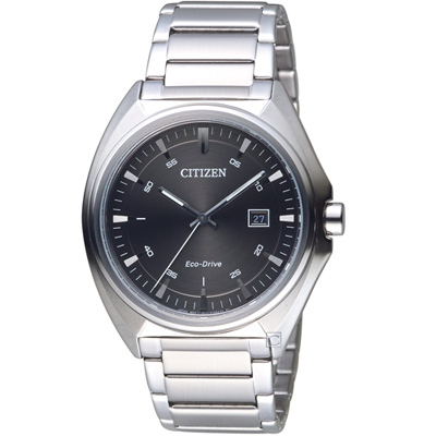 CITIZEN Eco-Drive 光速軌道時尚錶(AW1570-87H)灰/42mm