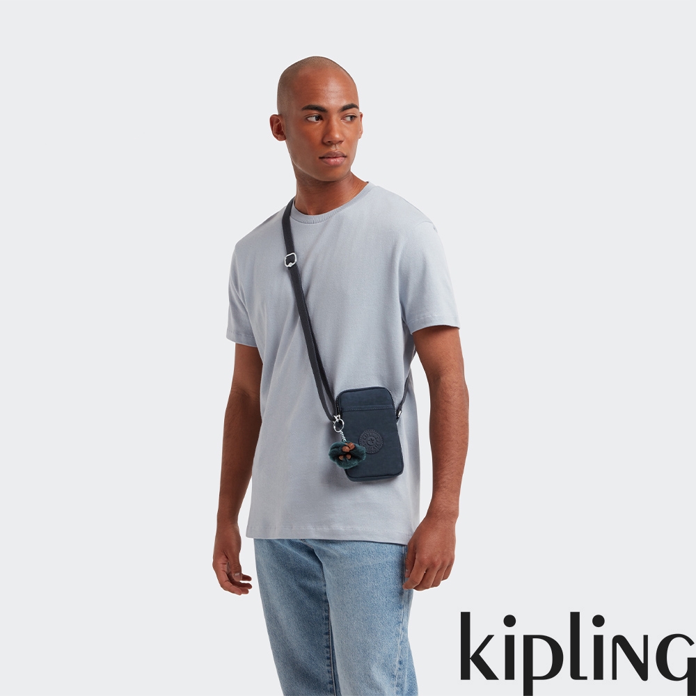 Kipling 沉穩素面藍可愛長方形小包-TALLY | 斜/肩背包| Yahoo奇摩購物中心