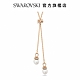 SWAROVSKI 施華洛世奇 Originally Y 字形鏈墜 白色, 鍍玫瑰金色調 product thumbnail 1