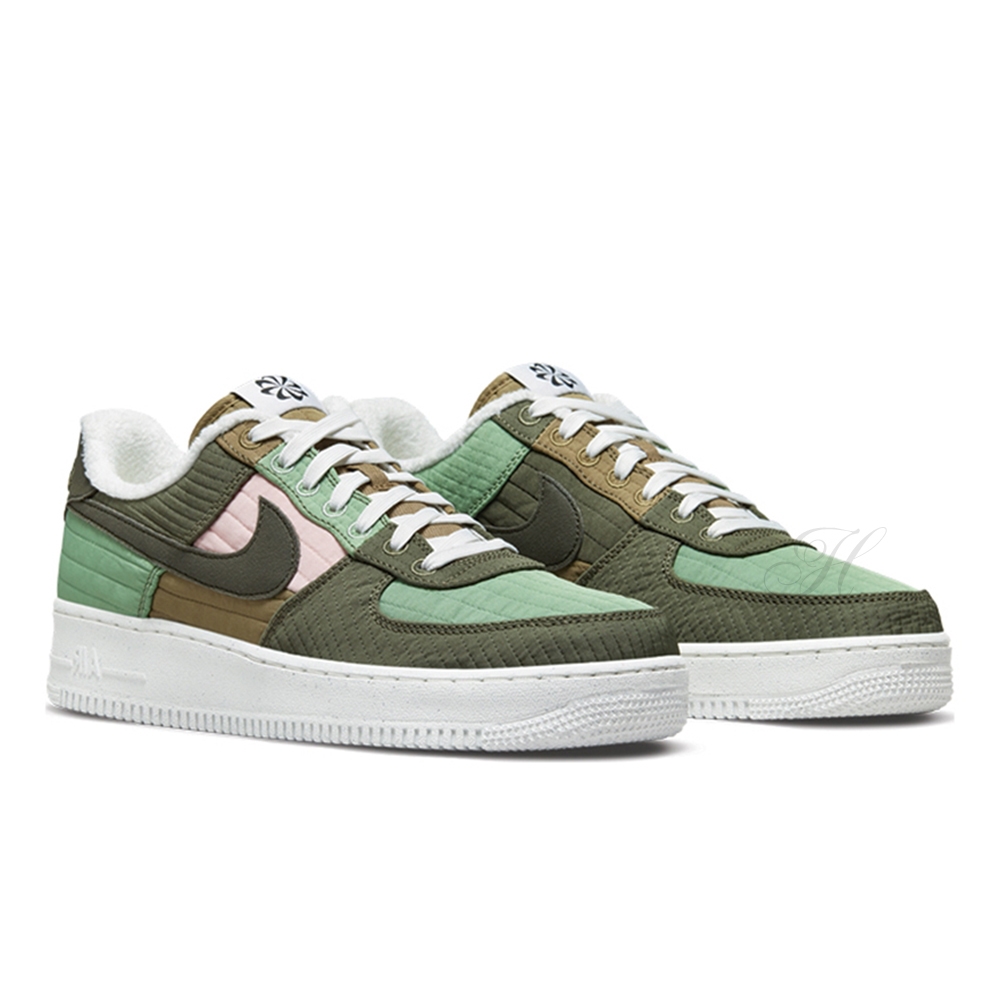 NIKE 運動鞋  休閒鞋 男鞋 綠 DC8744300 AIR FORCE 1 07 LX NN