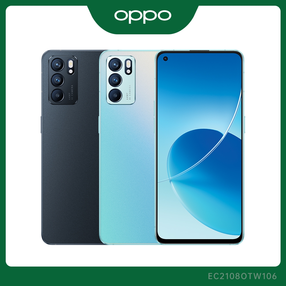 OPPO Reno6 (8G/128G) 6.43吋八核心 智慧型5G手機開箱推薦mobile01