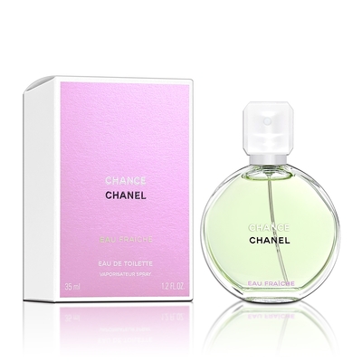 CHANEL 香奈兒 CHANCE 綠色氣息淡香水 35ML