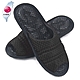 AC Rabbit 網布室內用低均壓硬底氣墊鞋-黑色 product thumbnail 1