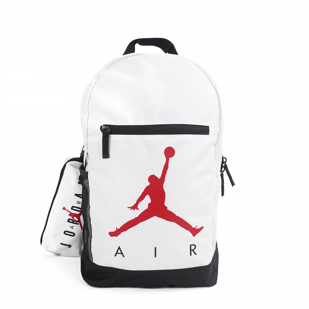Nike Jordan Air School [FJ6775-100] 後背包 雙肩包 上學 休閒 可拆筆袋 白
