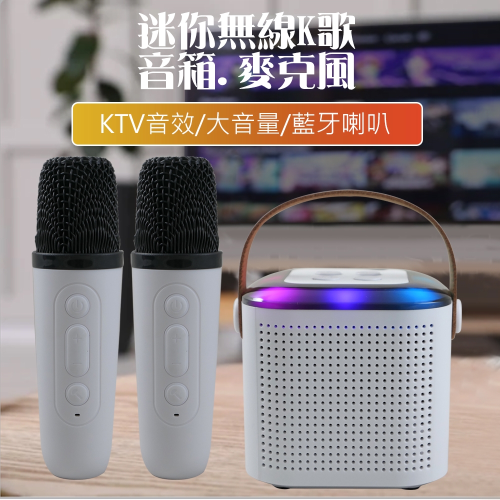 Q&T 多功能便攜式隨身KTV+藍牙音箱 SY-T5329B