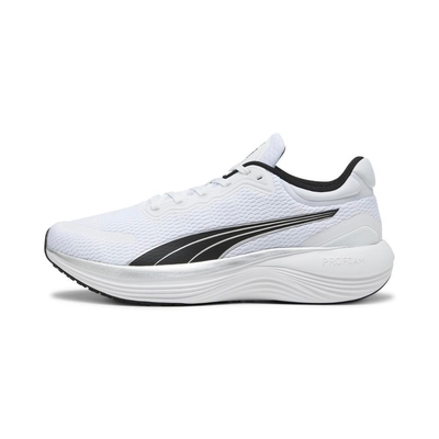 PUMA Scend Pro 男女慢跑鞋-白黑-37877618