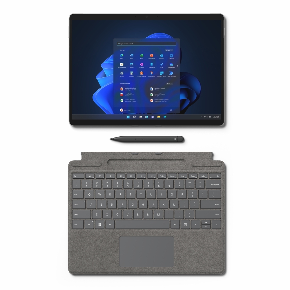 Surface Pro 8 i5/8G/256G/W10P 商務版◇雙色可選含黑色鍵盤(有槽無筆