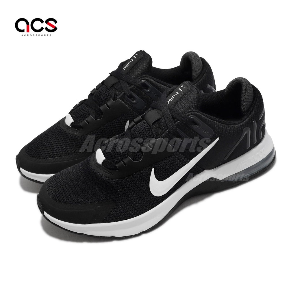 Nike 訓練鞋 Air Max Alpha Trainer 4 黑 白 男鞋 舉重 重訓 健身 氣墊 運動鞋 CW3396-004