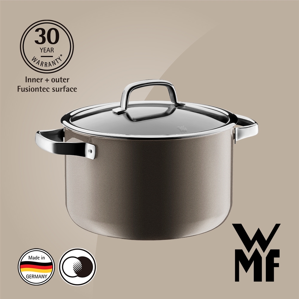 德國WMF Fusiontec 高身湯鍋 24cm 6.4L (棕銅色)