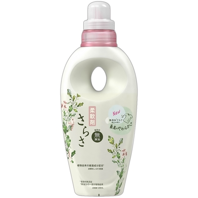 日本Sarasa 無添加衣物柔軟精530ml (清新皂香)