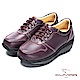 【CUMAR】簡約步調 - 輕量化厚底溫潤皮質綁帶休閒鞋 product thumbnail 1