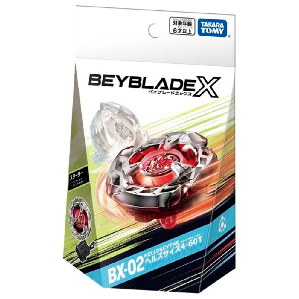 任選日本戰鬥陀螺 BX-02 惡魔紅鐮 BB91039 BEYBLADE X 公司貨