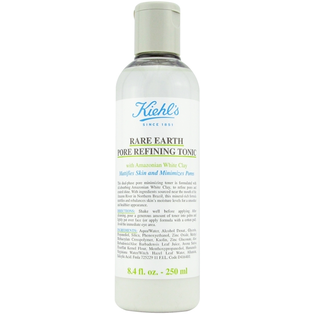 (即期品)KIEHLS契爾氏 亞馬遜白泥淨緻毛孔化妝水250ml(效期至2021年05月)