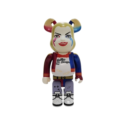 展示品 Medicom Toy Bearbrick 庫柏力克熊 小丑女 1000%