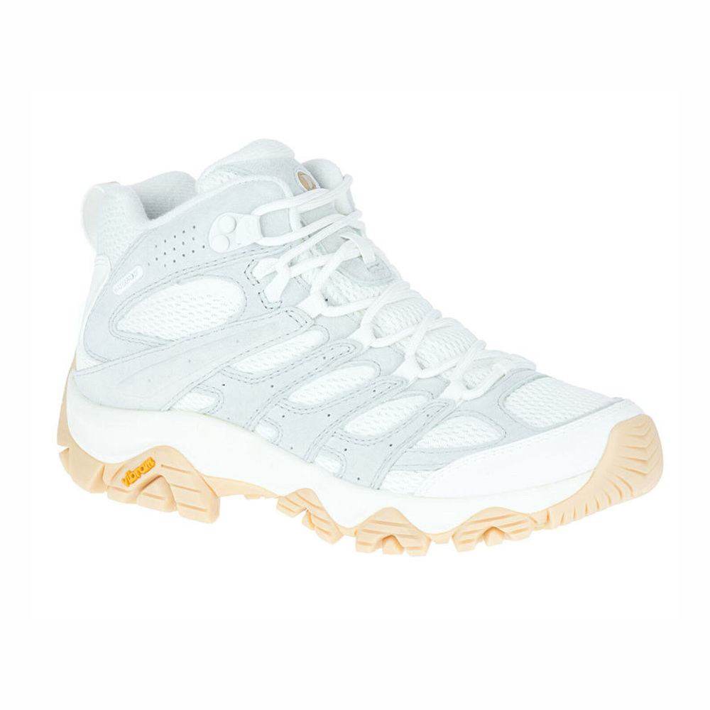 Merrell Moab 3 Undyed Mid Waterproof [ML003534] 女 越野鞋 防水 白灰