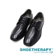 SAPATOTERAPIA巴西NEW london方頭氣墊感彈力透氣綁帶皮鞋 男鞋-黑 product thumbnail 1