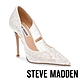 STEVE MADDEN-EVELYN-K 簍空印花尖頭高跟鞋-白色 product thumbnail 1