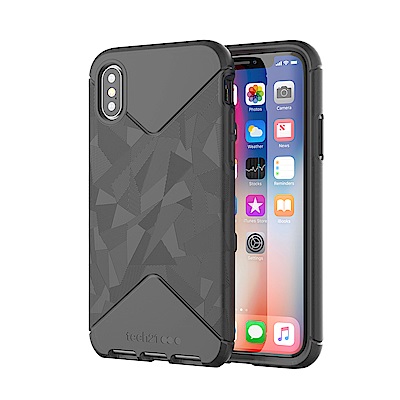 Tech21 英國超衝擊 Evo Tactical 防撞軟質保護殼-iPhone X/Xs