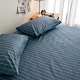 絲薇諾 MIT精梳純棉 換日線-藍 單人加大3.5尺 二件式-床包枕套組 product thumbnail 1