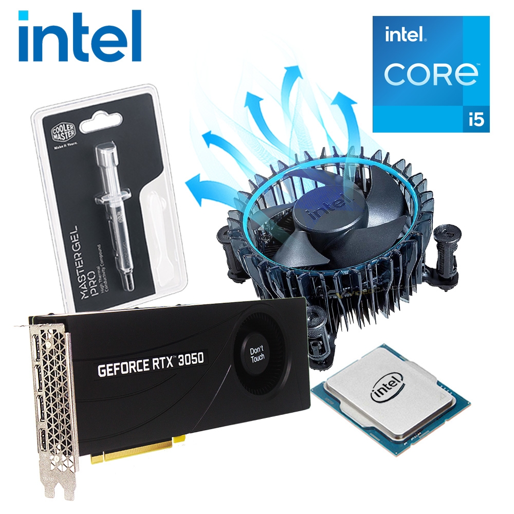 Intel i5-13400F 處理器+iStyle散熱膏+RTX3050 8G | CPU中央處理器