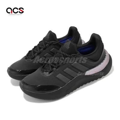 adidas 慢跑鞋 Znsara 女鞋 黑 銀 透氣 回彈 支撐 Boost 路跑 訓練 運動鞋 愛迪達 GZ4923