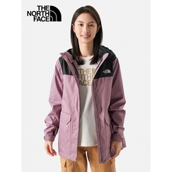 The North Face W MFO ML RAIN ZIP-IN JKT - AP女防水外套-豆沙粉-NF0A88RSI0V