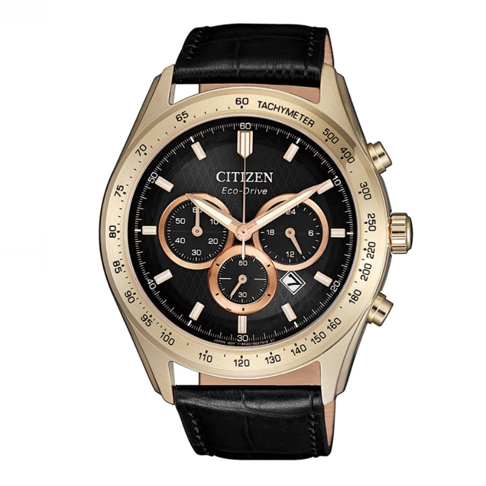 CITIZEN星辰 Chronograph系列 光動能紳士計時腕錶 43mm/CA4453-14E