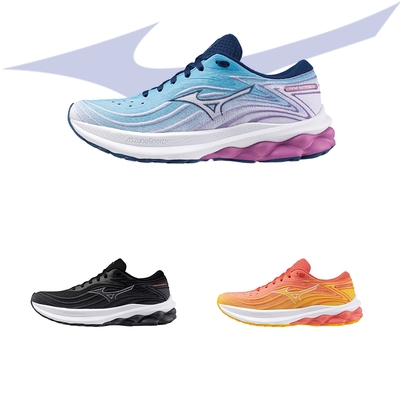 【MIZUNO美津濃】慢跑鞋 一起運動 WAVE SKYRISE 5 女款 24SS（J1GD240922/J1GD240924/J1GD240923)