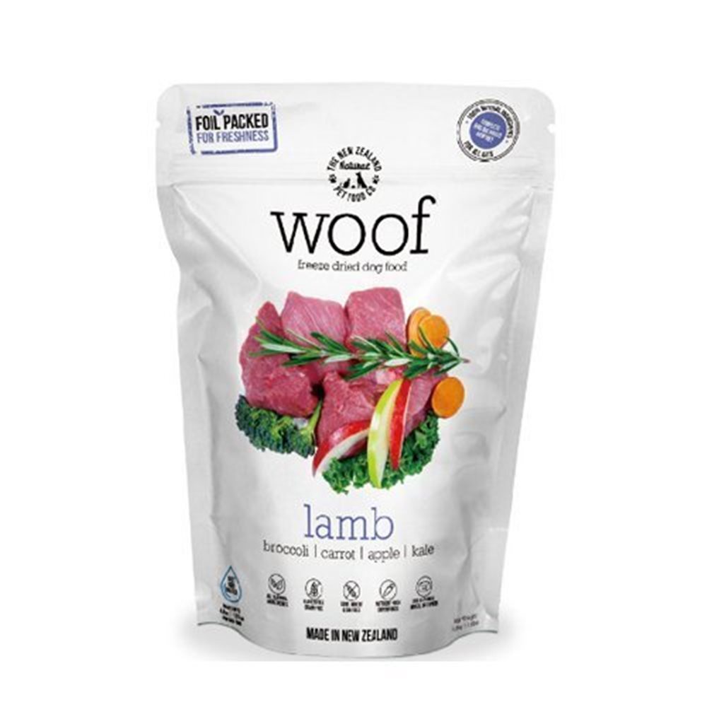 紐西蘭 Woof 狗狗冷凍乾燥生食餐系列 1.2KG
