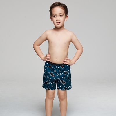 DADADO-TAIWAN熊讚 110-130男童內褲(土耳其綠) 品牌推薦-舒適寬鬆-GCQ235TG