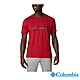 Columbia 哥倫比亞 男款- UPF50快排短袖上衣-紅色 UAE08010RD product thumbnail 1