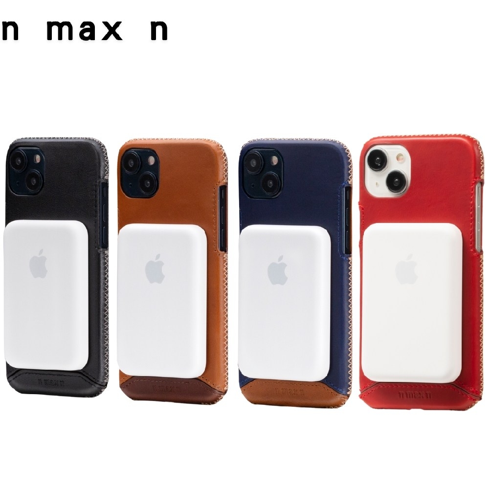 【n max n 台灣設計品牌】iPhone15 Plus 經典系列 - 全包覆式磁吸手機皮革套 - 四色任選