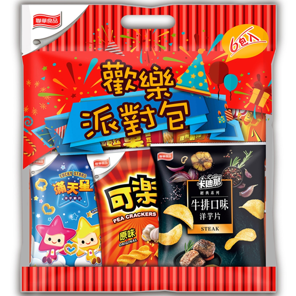 聯華食品休閒綜合量販包 6包 袋 其他休閒零食 Yahoo奇摩購物中心