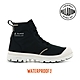 PALLADIUM PAMPA LITE+ RCYCL WP+再生纖維輕量防水靴-中性-黑/白 product thumbnail 1