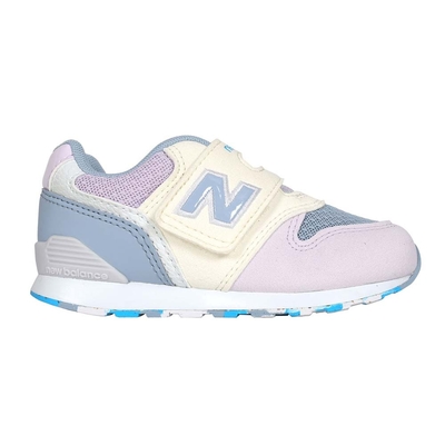 NEWBALANCE 女小童復古慢跑鞋-WIDE-996系列 NB 寬楦 IZ996MH3 粉紫霧藍白