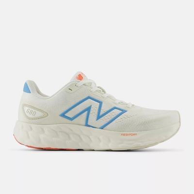 NEW BALANCE NB 慢跑鞋 女鞋 運動鞋 緩震 米白藍 W680LH8-D楦