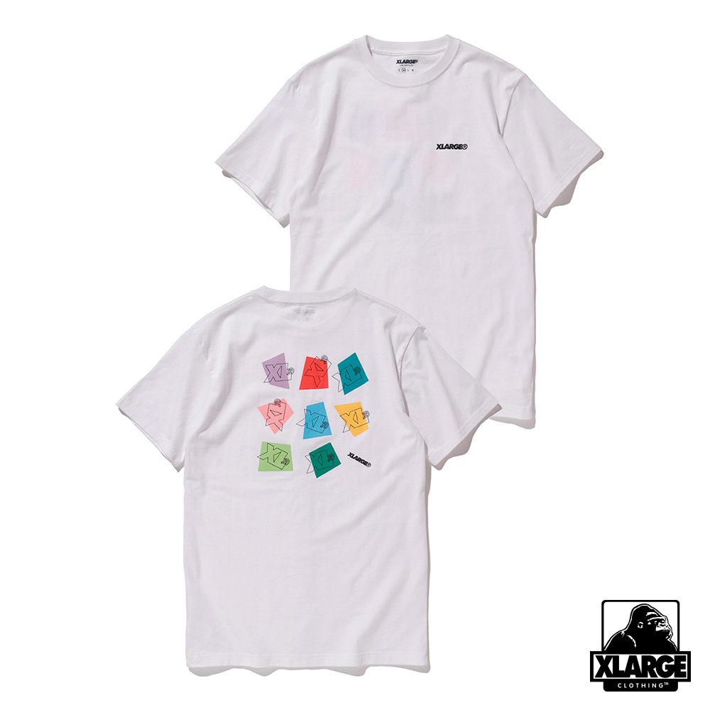 XLARGE S/S TEE MID2 LOGO短袖T恤-白