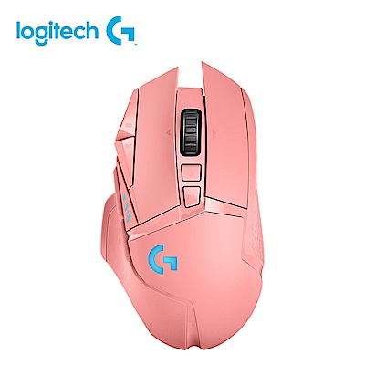 羅技 logitech G G502 Lightspeed 無線遊戲滑鼠-粉