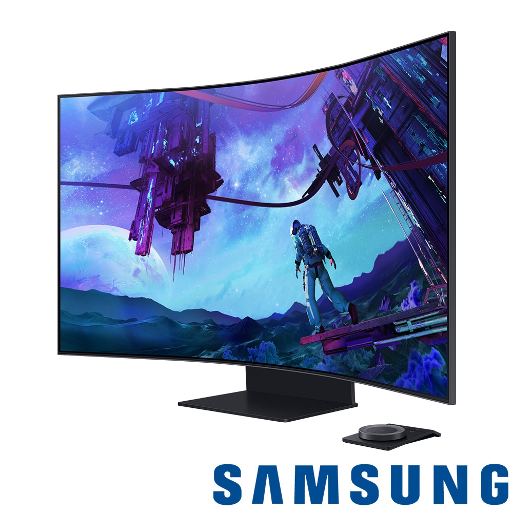 SAMSUNG S55CG970NC Odyssey ARK Mini LED HDR曲面電競螢幕(55型/4K/165hz/1ms/VA)