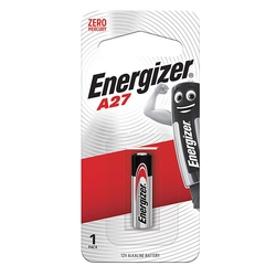 【Energizer 勁量】A27汽車搖控器電池1入 吊卡裝(12V鹼性電池