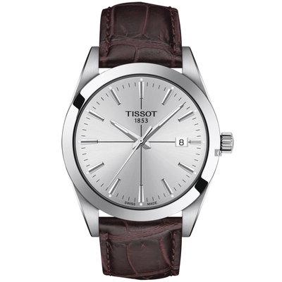 TISSOT 天梭 官方授權 紳士石英手錶 迎春好禮-40mm T1274101603101