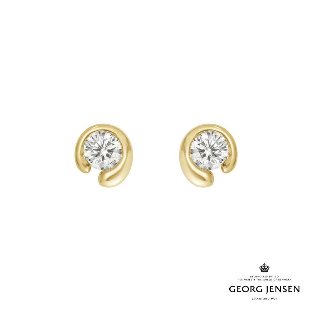 Georg Jensen 喬治傑生 Mercy 耳釘–K金 耳環