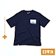 EDWIN PLUS+ 滿天星小LOGO口袋短袖T恤-男-丈青色 product thumbnail 1