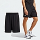 adidas 短褲 TS Shorts 男款 黑 白 吸濕 排汗 可調褲頭 運動 褲子 愛迪達 HR8725 product thumbnail 1