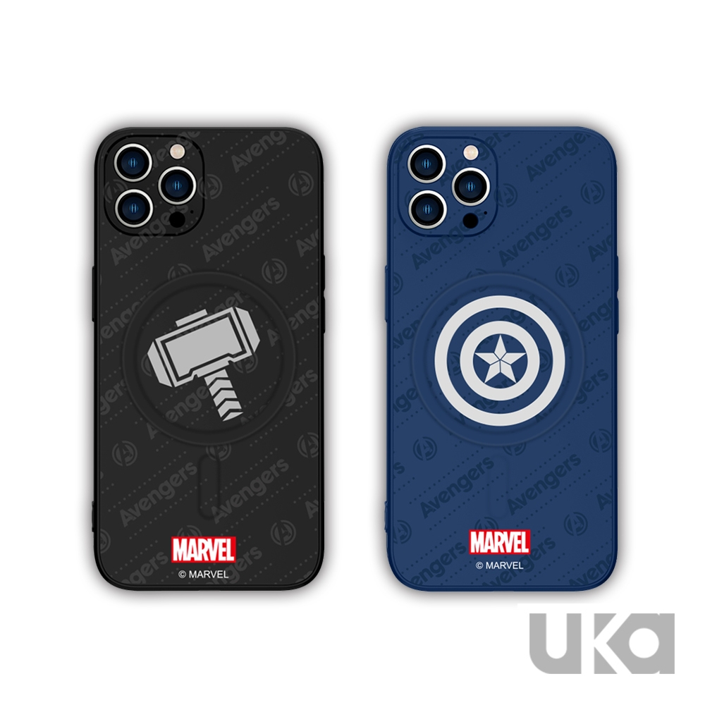 Marvel 漫威 iPhone 13 Pro Max 6.7吋 英雄系列液態矽膠MagSafe磁吸手機殼(2款)