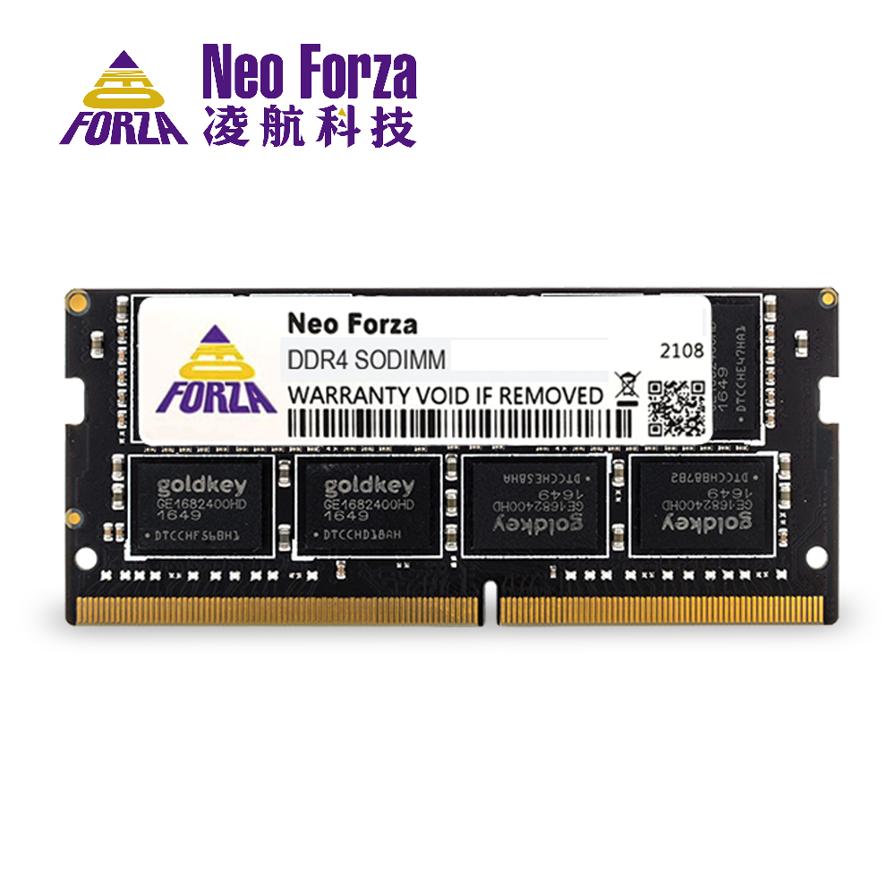 Neo Forza 凌航 NB-DDR4 3200/8G 筆記型RAM 筆記型記憶體(原生)